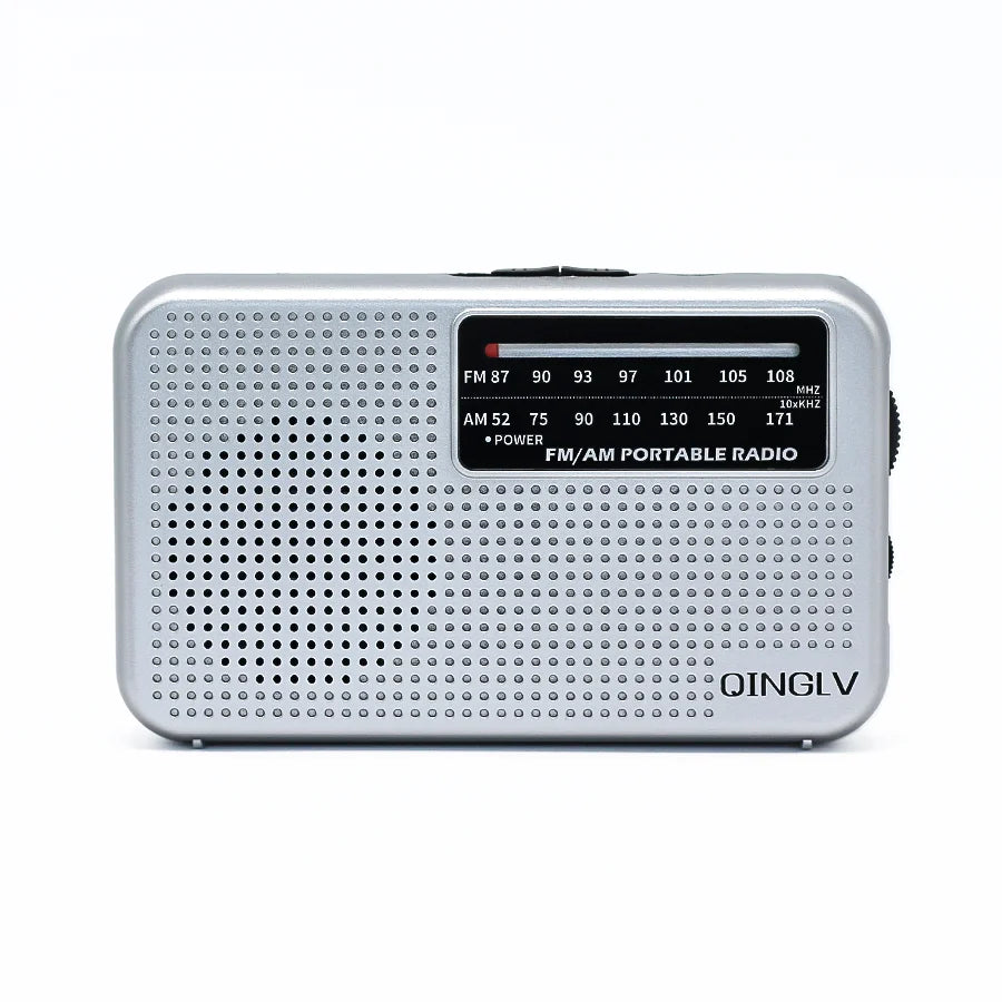 Rádio Portátil AM/FM com Altifalante Integrado