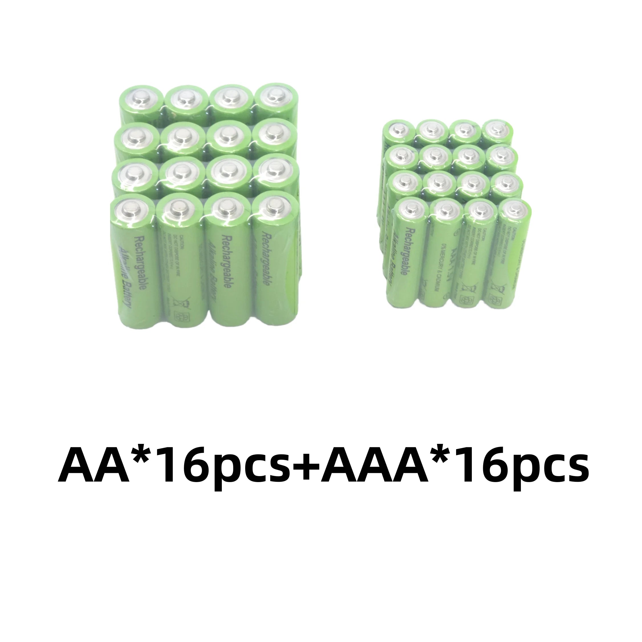 Pilhas Recarregáveis AA + AAA 1.5V (Conjunto)